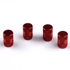 4pcs Alloy Tire Valve Air Dust Cover Stem Schrader Caps Wheel Car Truck Suv Bike