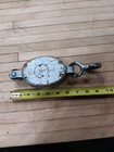 Vintage Wood   Iron Pulley With Anchor Mark     Nautical Industrial Decor