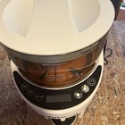 Baby Brezza Electric Formula Dispenser Automatic Mixer  White black Round
