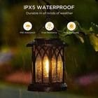 2 4 Pack Solar Lantern Outdoor Lights  Upgraded Bright Solar Lanterns Outdoor