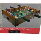 Mini Foosball Table Wooden Soccer Game Tabletop Indoor Table Soccer Set