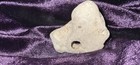 Holey Hag Stone  2 Thru Holes Formed Natural Central Ca  1 75 x2   z6 