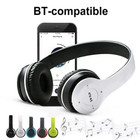 Wireless Bluetooth 5 0 Headphones Headset Over-ear Fm Radio Mic Foldable Tf Card