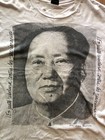 Rare Grail White Mao Zedong Single Stitch Tubular Vintage Graphic Tee
