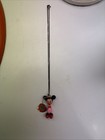 Vintage Walt Disney Productions Mickey Mini Mouse Ornament Wood Painted Japan