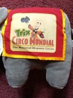Trix Mundial Circus Silly Rabbit Plush Elephant 12  Circo Hispanic Gray Applause