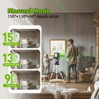 Laser Level Self-leveling 150ft Outdoor Green Cross Line With Pulse Mode New