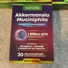 Lot Of 7 - Built By Nature Akkermansia Muciniphila Probiotic -1 Billion Afu 7 26