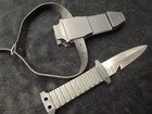 Vintage Japan Fury 11811 Diver s Knife Stainless Blade Scuba Dagger And Sheath
