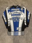 Autographed Vintage Supercross Damon Huffman Jersey - Axo Racing team Kawasaki