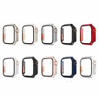 2-pack For Apple Watch 10 9 8 7 6 Se Iwatch 42 44 45 46mm Screen Protector Case