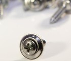  10 X 1  Phillips Chrome Trim Screws W  Loose Washer  8 Head Qty 25-500