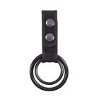 Rothco 15575 Two Ring Baton   Flashlight Holder  Black - Fits Up To 2 1 4  Belts
