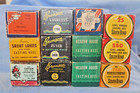 Lot 12 Old Vintage Fishing Reel Boxes Only South Bend  Bronson  Sears  H-i 