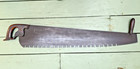 Antique 42  Disston   Sons American 1 Or 2 Man Crosscut Logging Saw W helper