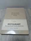 Sealed-restaurant Reservation Book     Undated Dinner Table A4  8 5  X 11  