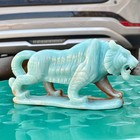 Natural Crystal Quartz Mineral Specimen Hand Carved Stone Statue - 468g