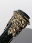 Antique French Ram Heads Bronze   Jade Count s Crown Coat Of Arms Stamp Seal