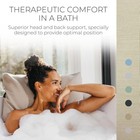 Badesofa Luxury Bath Pillow Quick Drying Back Small  Beige
