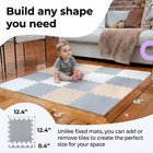 Soft Foam Baby Play Mat - Interlocking Floor Tiles For Crawling   Play  Safe   N