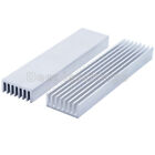 Aluminum Heat Sink Cooling Led Power Ic Transistor 100x25x10mm For Computer