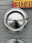 Factory 1975 Chevy Impala 15 Inch Set 4 Rare Blue Accents Hubcaps Wheel Covers