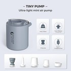 Flextailgear Tiny Portable Air Pump Ultra-mini  With 1300mah Space Gray 