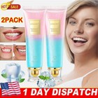 2pcs 100g Niacinamide Intensive Whitening Toothpaste Fresh Breath Teeth Cleaning