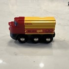 Brio Wooden Railway Train With Freight Cars Rocks   Very Good Condition 