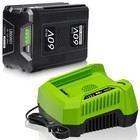 For Greenworks 60v Lb60a03 Lb60a02 Lb60a00 5 0ah Battery   6a Rapid Charger Kit