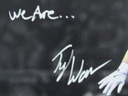 Tyler Warren Signed inscribed  we Are     11x14 Photo Penn State Jsa 193113