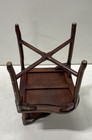 Antique-style Chinese Chair Mother Of Pearl Inlay Rosewood Style Roundabout