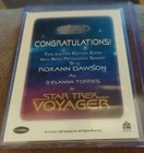 2017 Women Of Star Trek 50th Anniversary Roxann Dawson B elanna T Autograph Card