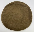 Ww2 Era Royal Canadian Army Brown Wool Beret Cap Hat Size 7 1944 Dated Original