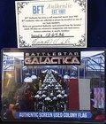 Battlestar Galactica Screen Used Prop Colony Flag Swatch