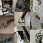 3 Units Small Animals Spring Traps Catch Traps Mouse Trap  Rodent For Rabbit Rat