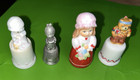 Gorham Maruri Bone China Girl Doll Thimble Christmas 1984 Enesco Souvenir Lot
