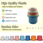 Baby Stacking Nesting Cups Montessori Learning Toy For Toddlers 6-12 Months 