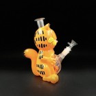 12  Garfield Collection Exotic Sillicone Glass Bong