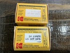 Vintage Lot Of 2 Kodak High Speed Ektachrome Color Film Ehb135-36 Expired 1975