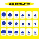 Arwrilt 19 Pcs Car Dent Puller Kit  Removal Tools 19 Pcs  Multicolored 