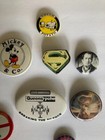 Rare Pins Buttons Vintage Movies Rock   Roll Cartoons Sports Promo 1960-80s Lot