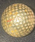 Rare Les Strokes Worthington Gold Golf Ball Vintage