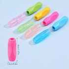 16 Pcs Silicone Pen Grips Set  Soft Ergonomic Pencil Grippers  Flexible Pure Col