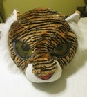 Dan Dee Collector Tiger Head Mascot Furry Mask Adult Costume Cosplay Mask Plush