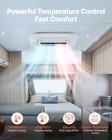 Vevor Truck Air Conditioner Rooftop Ac Unit 12v 10000 Btu Heat cool For Truck Rv
