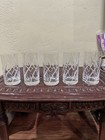 Mikasa Windlass Highball Glass Tumbler Cut Swirl Frosted Polished Lot 5