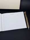 Vintage C r  Gibson Heritage Blue Guest Book Pen Made In Usa 1032 Entries