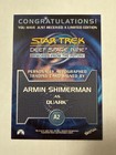 Star Trek Ds9 Armin Shimerman As Quark Autograph Card