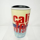 Starbucks California Beach Double Wall Traveler Mug Collectors Series 12 Oz